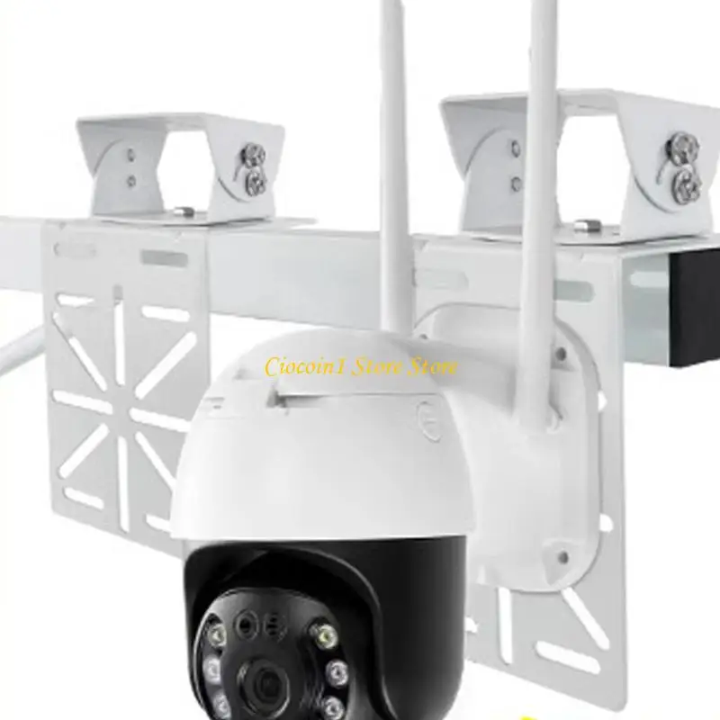 A3PC High Compatibility Outdoor Camera Mounting Bracket Suitable for Security Cameras and Solar Panel Enhances Viewing