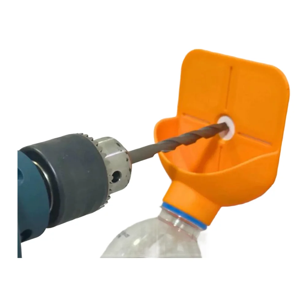 

For Drilling Projects 4.01*3.34*1.61inch Wall Drilling Box Drill Bit Plastic Drill Guide Daily Use Performance