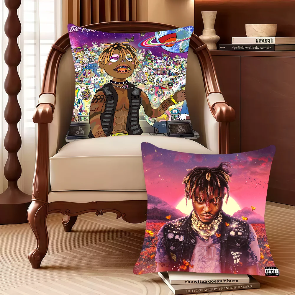 

Rapper J-Juice The Party Never Ends Wrld Pillow Case Decor Protective Covers Comfortable Soft For Sofa Living Room Home Office