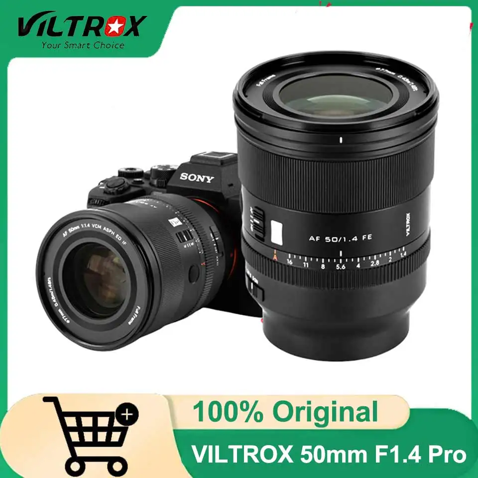 

Объектив VILTROX 50mm F1.4 Pro Prime с автофокусом и большой диафрагмой для Nikon Z-mount, Sony E-Mount A7IV, A7C, ZV-E1, FX3, A9III, A7RIII, A7SIII
