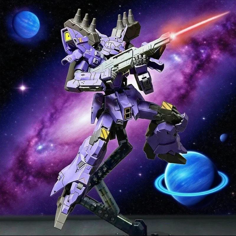 Em estoque hg 1/144 estrela varguil Ams-123x kit de modelo de montagem figura de ação modelo de plástico crianças brinquedos educativos meninos coletar presentes