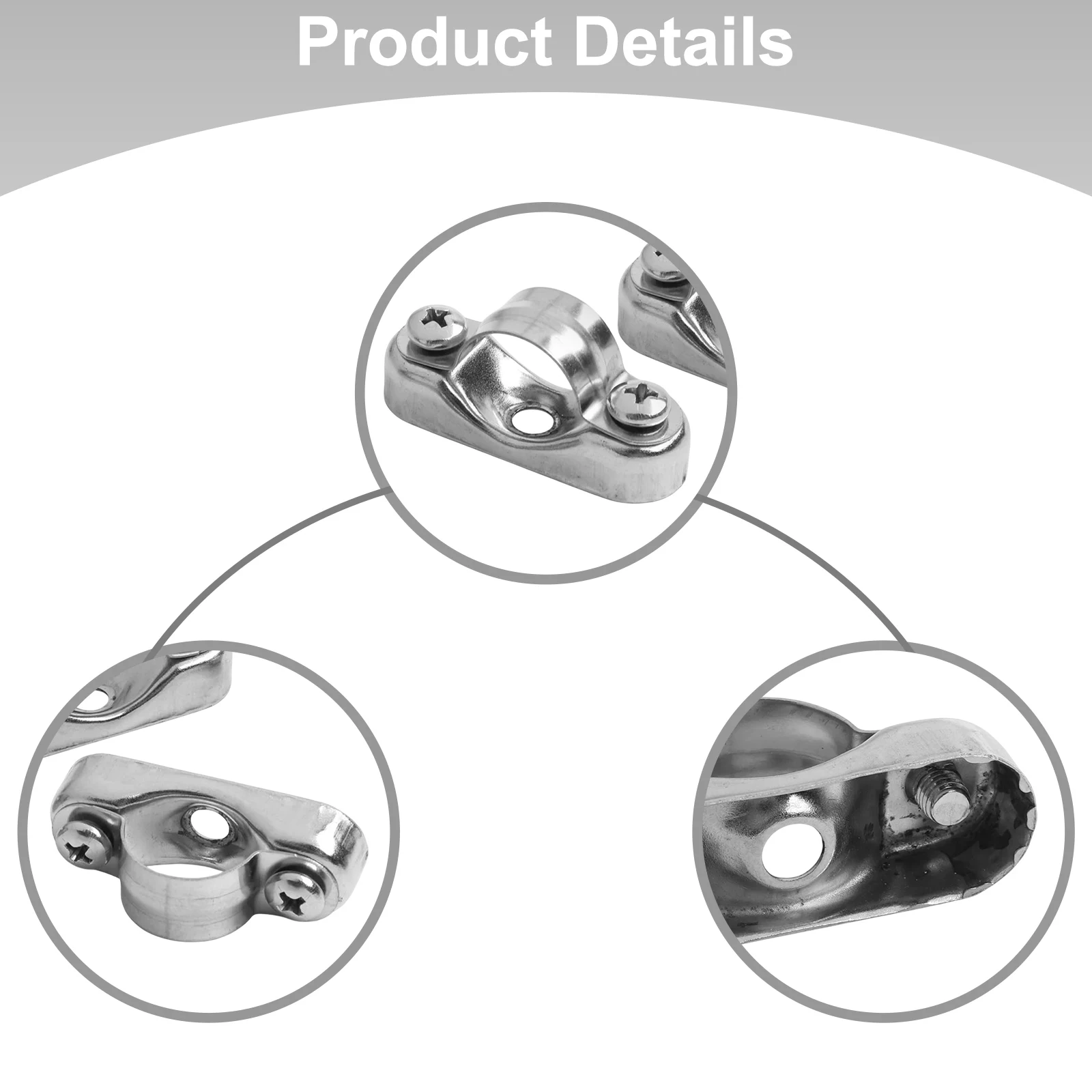

Industrial Pipe Bracket Pipe Bracket Clamp As Shown In The Picture Adjustable Pipe Clamp For Installation Stable Clamp Structure