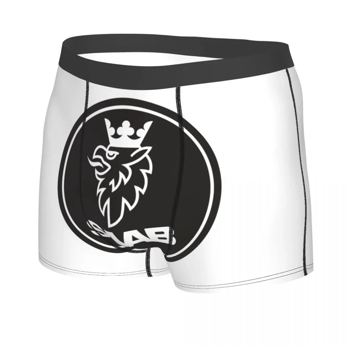 Custom Swedish Saabs Scanias Boxer Shorts For Homme 3D Print Underwear Panties Briefs Soft Underpants