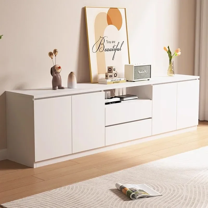 

Drawers Cheap Bedroom Tv Stand Wall Big Design White Nordic Tv Stand Modern Salon Minimalist Tv Schrank House Accessories