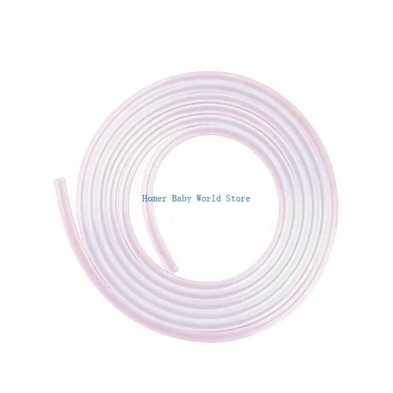 B2QD 100/200 سنتيمتر الغذاء الصف سيليكون استبدال أنبوب للطفل زجاجة الرضاعة القش مرنة للغاية وآمنة خرطوم الغيار #3