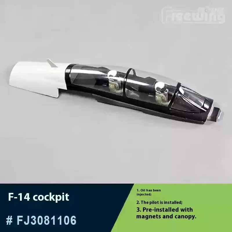 Accessoires de F-14 FreFuk80 mm (1) ailes principales du corps queue plate verticale queue Missile cockpit train d'atterrissage lame d'aileron abdominal