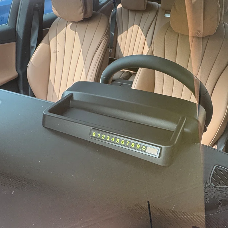 2025 صندوق تخزين خلفي لشاشة أدوات السيارة لسيارة Mercedes Benz C E-Class C200L C260L E260L E300L ملحقات تخزين ظلة