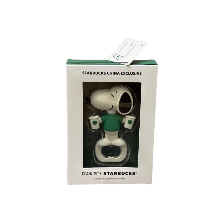 Kawaii Snoopy Shaped Bottle Opener Cute Fridge Magnet Decor Multi Functional Household Beer Can Opener Creative Practical Gift