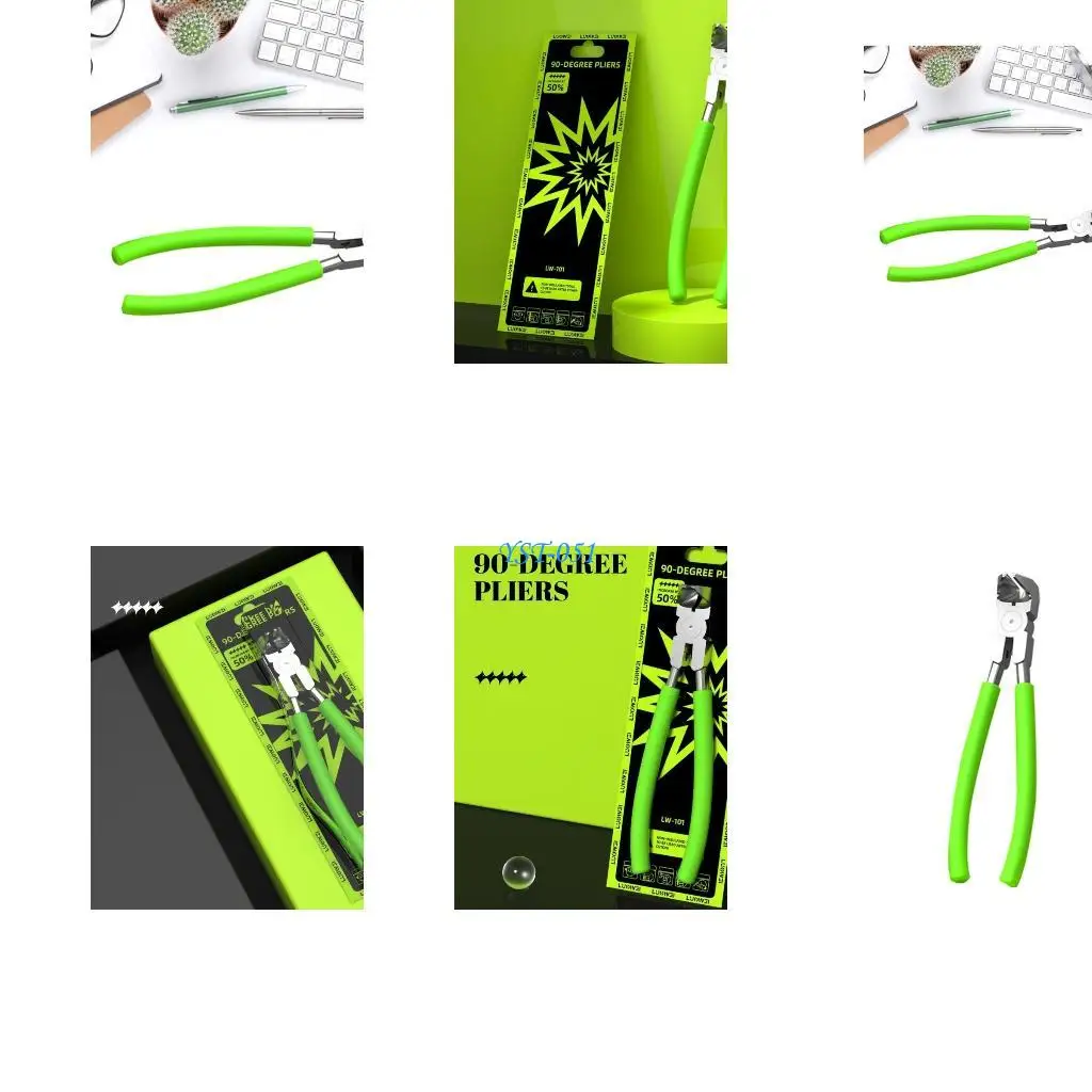 

E15A 90 Degrees Pliers Phone Camera Lens Frames Lenses Repair Tools