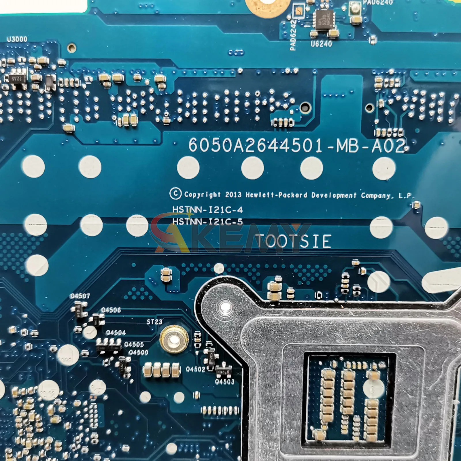 6050A2644501 ل HP EliteBook 745 G2 845 G2 اللوحة الأم للكمبيوتر المحمول 802542-601 مع A8-7150B A10-7350B وحدة المعالجة المركزية DDR3 100% تم اختبارها بالكامل