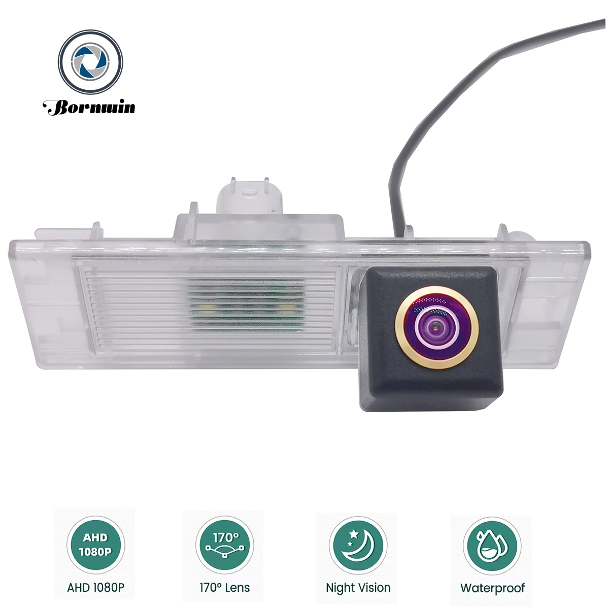 Bornwin Vehicle Rear View Camera For BMW 6 1 Series F20 F21 M6 E63 E64 F06 Mini Cooper R55 Clubman BMW E81/E87 F20/F21 F06/F12