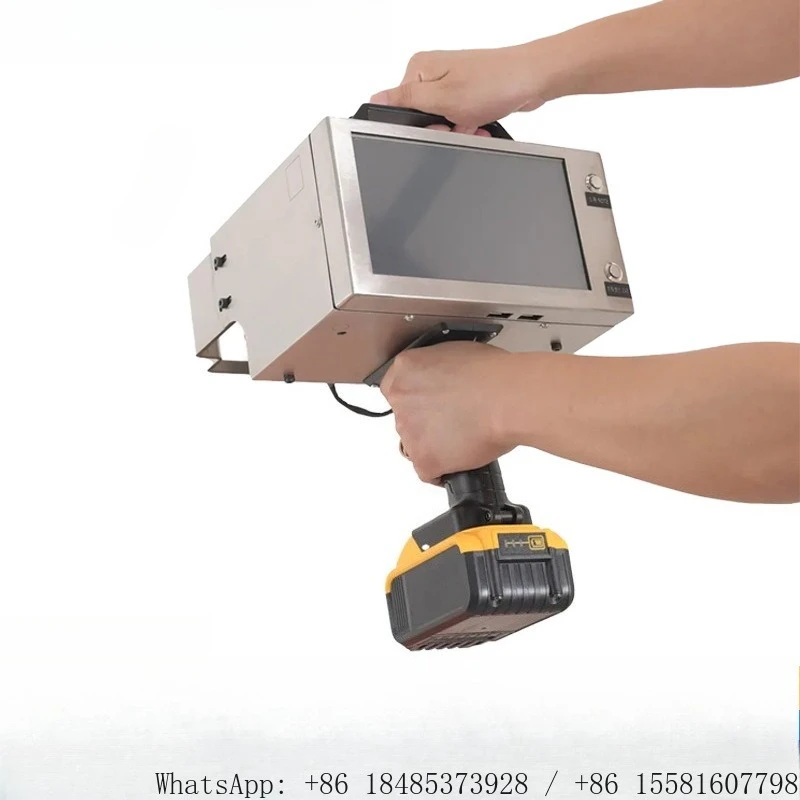 Electric Handheld Engraver Marker Industrial Steel Stamping Coding Machine for Metal Mold and Gas Bottle Permanent Marking