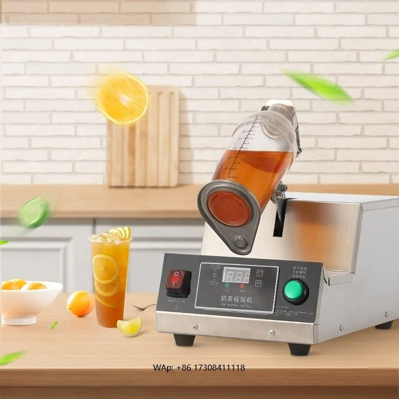 

Professional automatic milk tea shaker stainless steel bubble tea shaker juice mixer