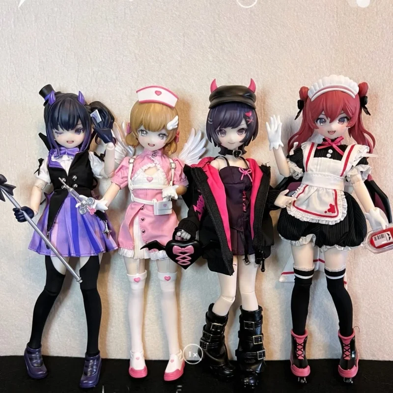 

Официальная кукла Neo Eden Mjd, слепая коробка, свет, кошмар, двойная серия, подвижная фигурка, Коллекционная игрушка, настольные декоративные украшения