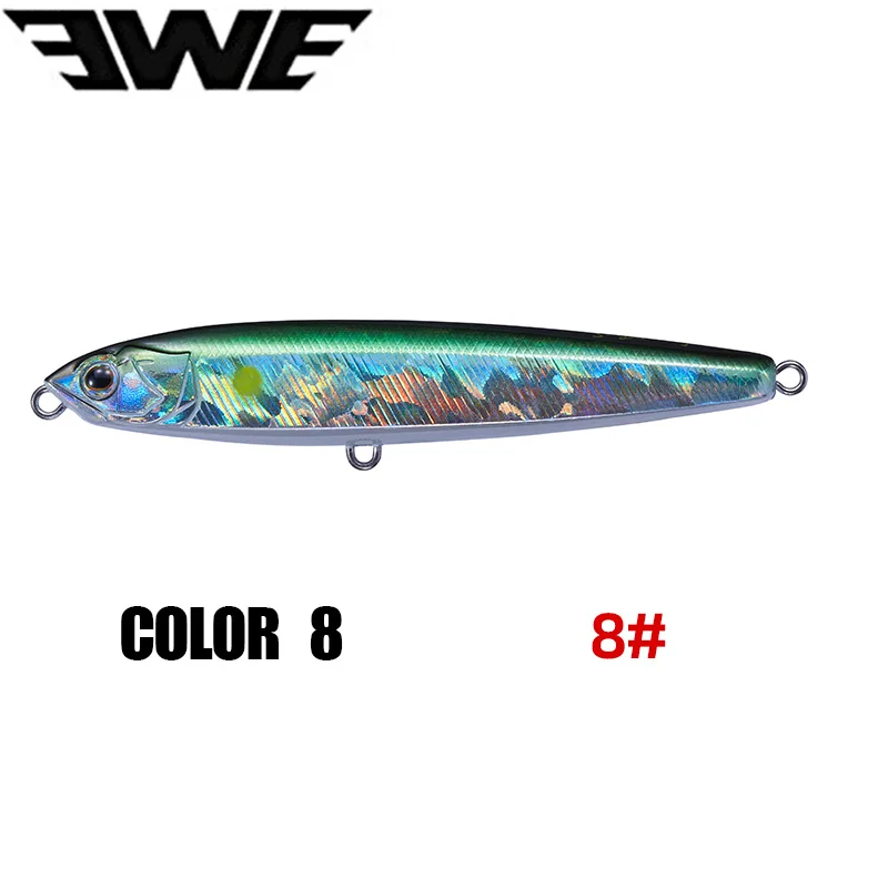 EWE GuiFei II 70/75/80/85/95mm Zinkende Potlood Vissen Lokken 9/11/14/16/18/24/30g Afstandsschot Kunstmatige Wobbler Voor Bass Harde Aas