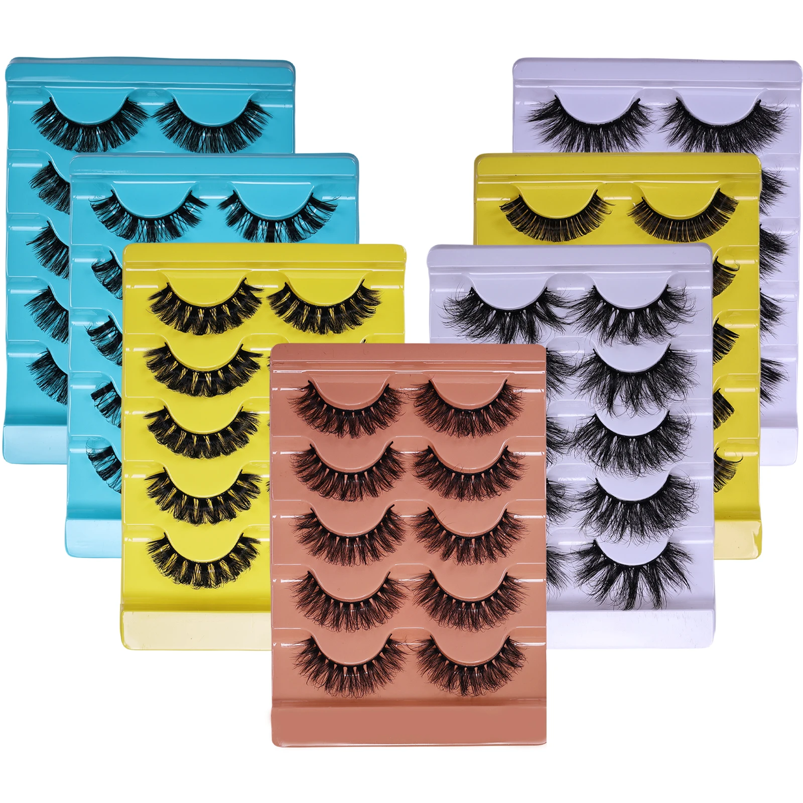 Fluffy False Eyelas…