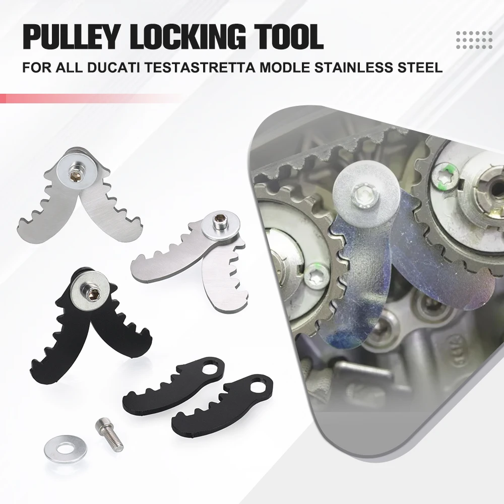 

Locking Tool For Ducati Multistrada Hyperstrada Monster Diavel Superbike Testastretta Camshaft Lock Holder Engine Pulley Timing