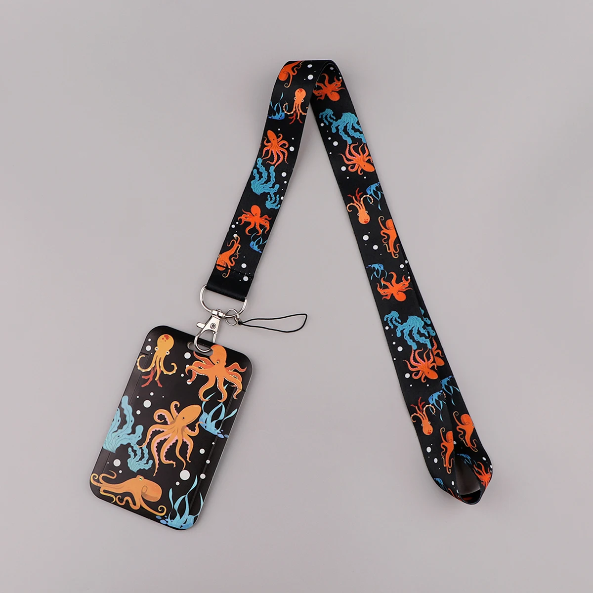 Octopus Impact Lanyard For Keys ID Card Cover Badge Holder Business Phone Charm Key Lanyard Neck Straps Keychain Accessories