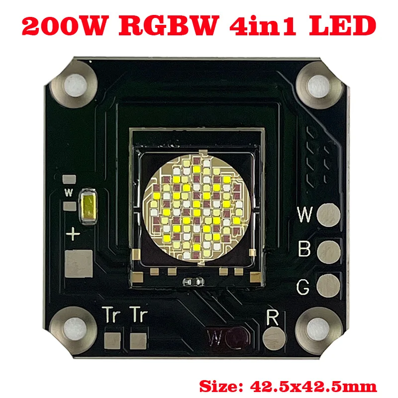 High Power RGBW 4in1 LED 200W 84Chips LED Board for Moving Head Light, Par Light Asseccories