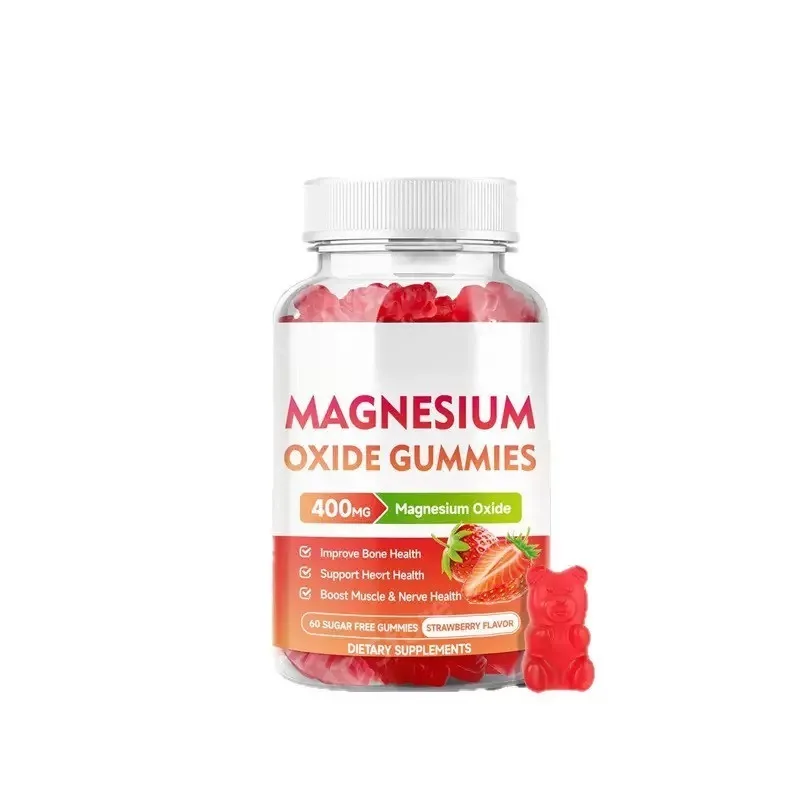 

Жевательные конфеты с оксидом магния 400 мг, добавка оксида магния для взрослых, поддержка функции мышц