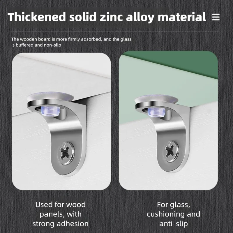 10Pcs Zinc-Alloy Su… - image