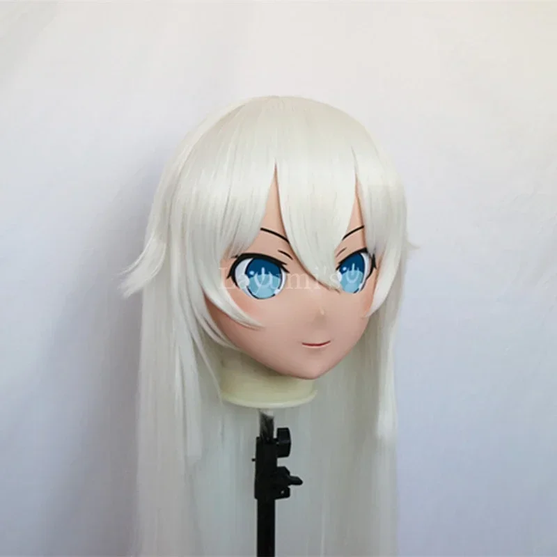 (A5) niestandardowa maska dla lalki unisex BJD japonia kreskówka realistyczna silikonowa żywotność Anime rola Kigurumi maska Cosplay