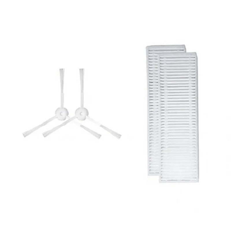 YCOC-brosse latérale de filtre Hepa pour aspirateur Robot Rowenta Tefal Explorer x-plorer série 60 RR7455 RR7447WH, Kit de pièces de rechange