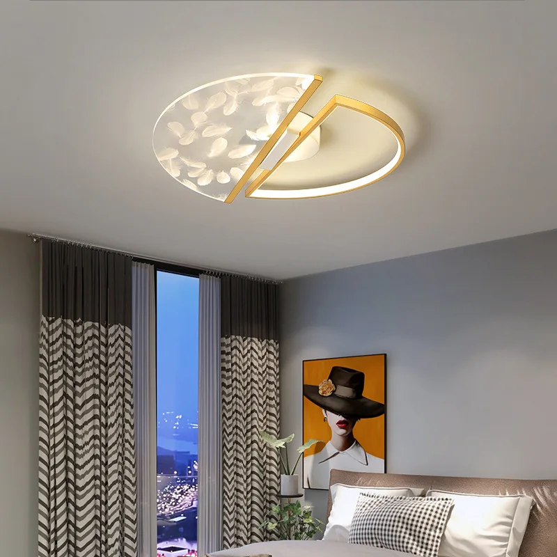 

Minimalism new design Modern led Ceiling Lights for Living room Bedroom Dining room study Gold finished Ceiling Lamp led fixture