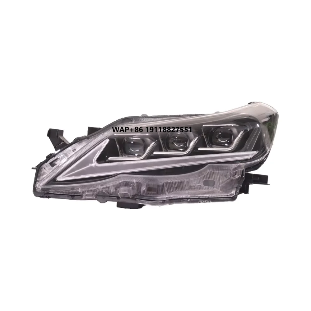 

Комплект фар для автомобиля: Обновленные светодиодные фары для Mark X 2009 GRX120, передние фары для Reiz