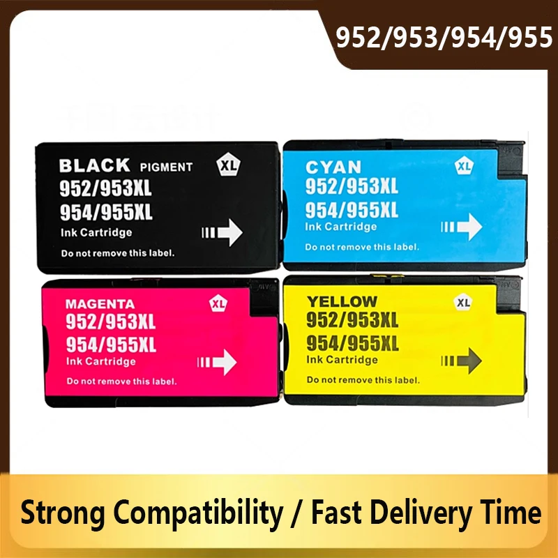 

For HP 952XL 953XL 954XL 955XL Ink Cartridge For HP Officejet Pro 8210 8218 8710 8715 8718 8720 8730 8740 7720 7730 7740 Printer