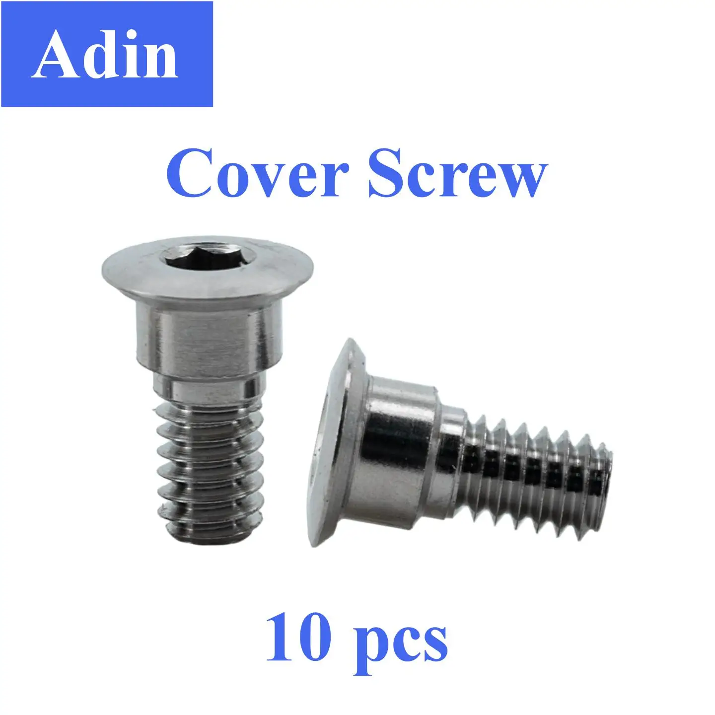 10Pcs Dental Cover Screws Compatible With Adin Fixtures Medical Pure Titanium First Stage Surgical Sealing Screws Tools Supplies