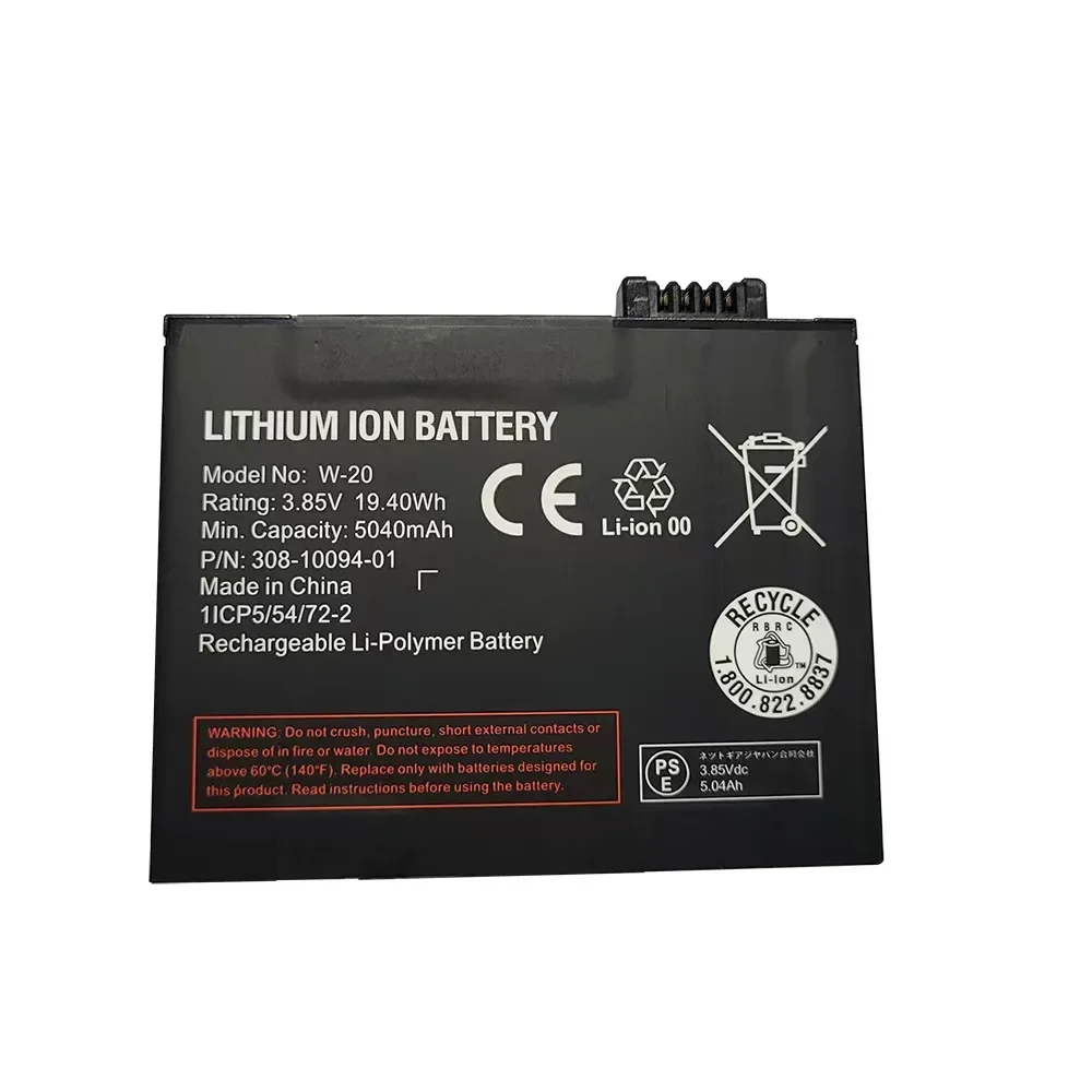 

W-20 Netgear 4G Network Device Portable WiFi Wireless Router Battery 3.85V 5040mAh Large Capacity