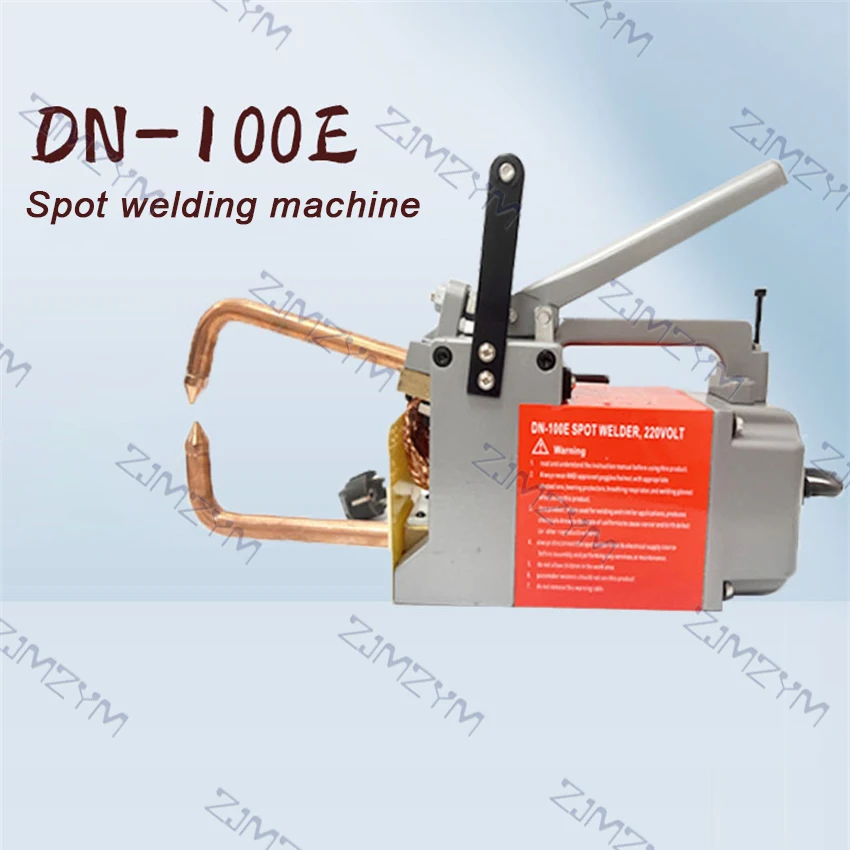 DN-100E Handheld Spot Welding Machine 1.5+1.5mm Steel Plate Sheet Metal Portable Spot Welder Welding Machine for Car Repair 220V