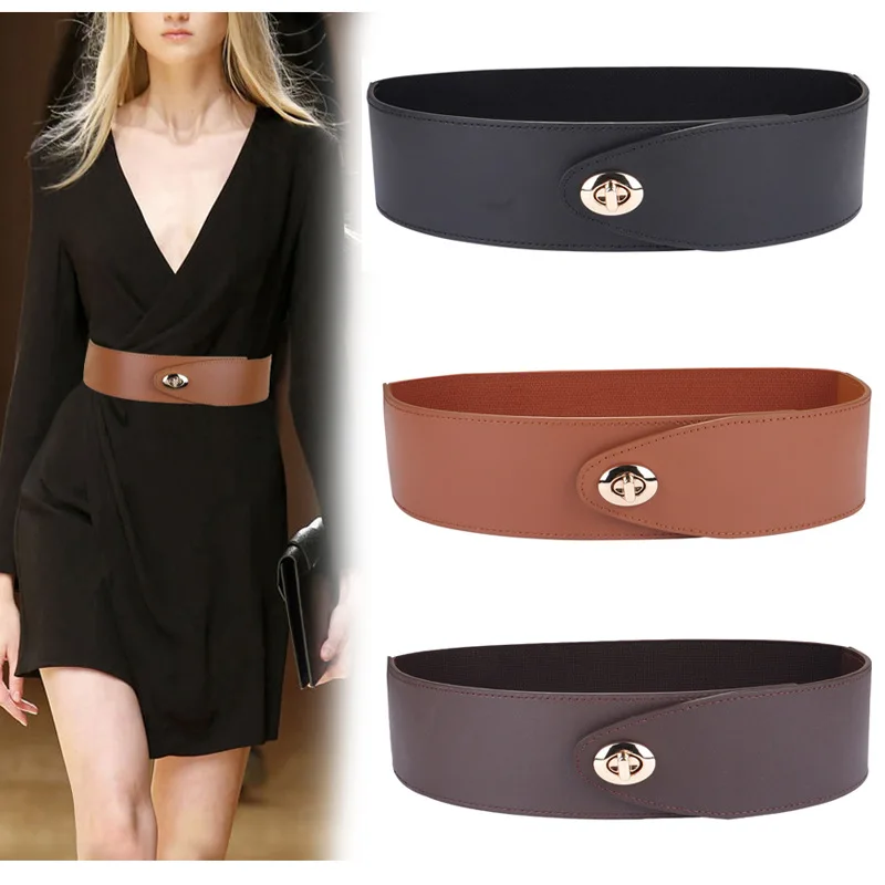 

Женский эластичный пояс, декоративный костюм, свитер, кожаный ремень с завязкой на талии.