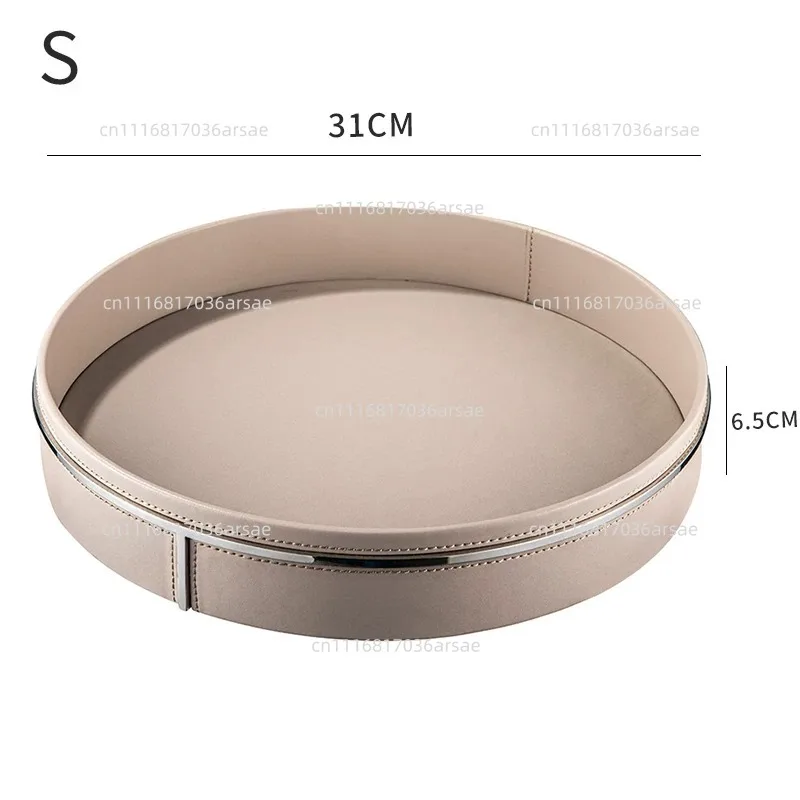 Luxury Stainless Steel & Leather Tissue Box, Minimalist Coffee Table Organizer For Living Room Premium Home Decor