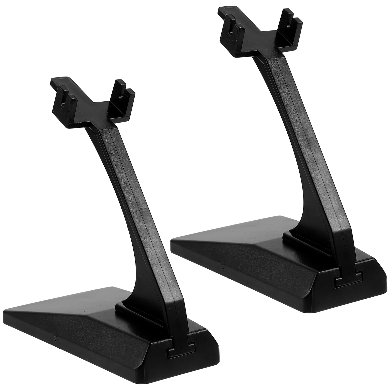 2 Pcs Itplane Bracket Model Display Shelf Fighter Stand for Decor Travel Planes