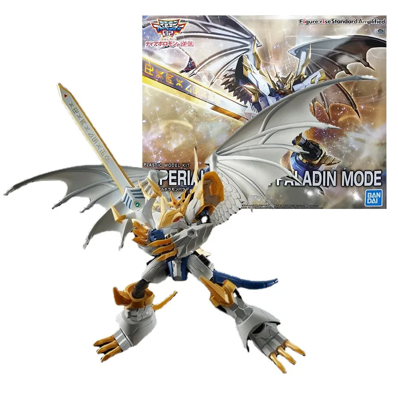 Bandai Genuine Digimon Anime Figure FRS Imperialdramon Paladin Mode Collection Model Anime Action Figure Toys for Children