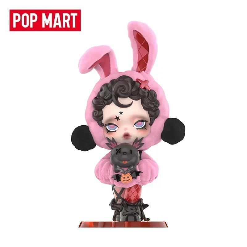 ポップマート スカルパンダ オールセインツ ビジターシリーズ ブラインドボックス アニメ アクションフィギュア ゲスバッグ オーナメント フィギュア デスクトップドール モデル