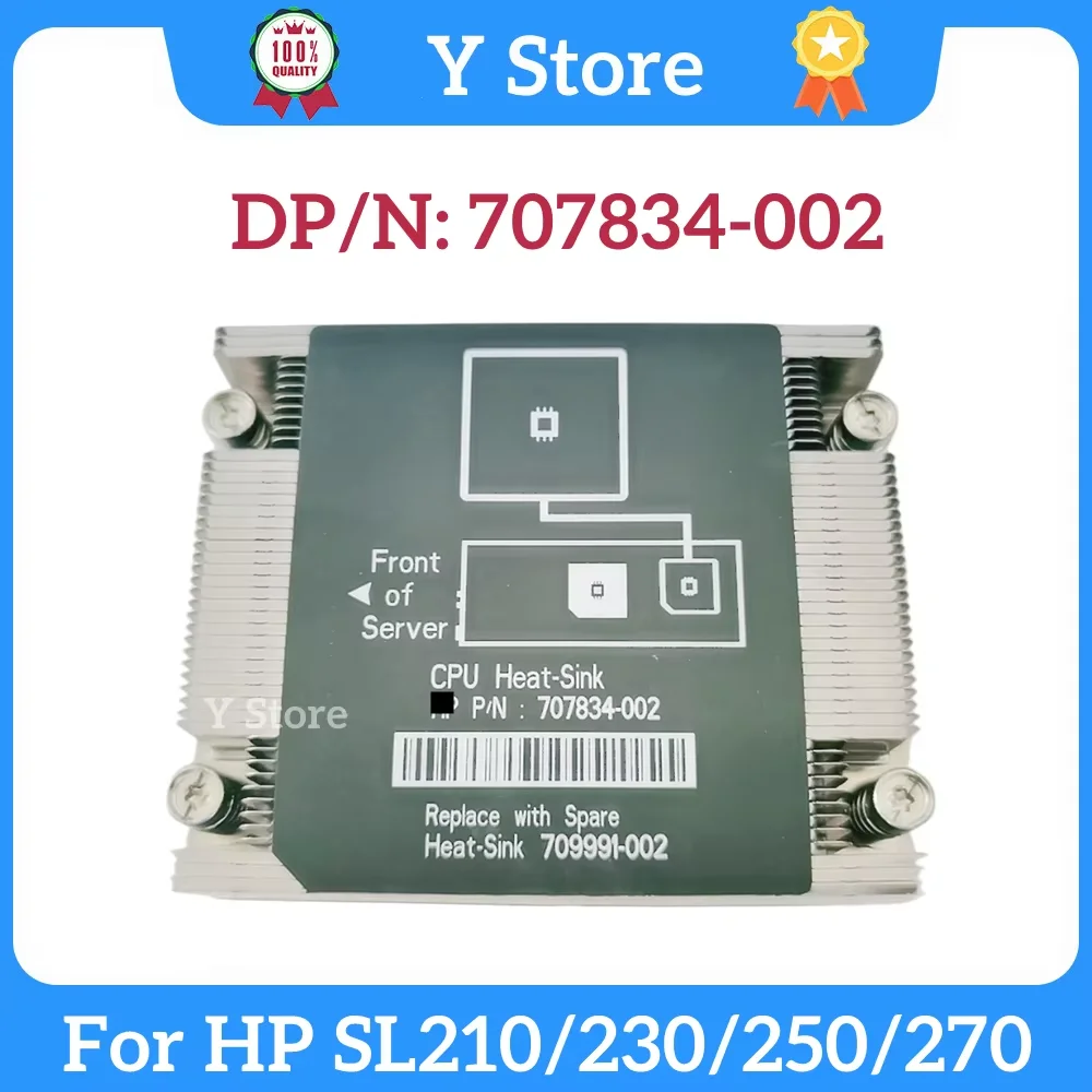 

Новый оригинальный радиатор Y Store для HP SL210 230 250 270. 707834 -002 709991 -002 Быстрая доставка