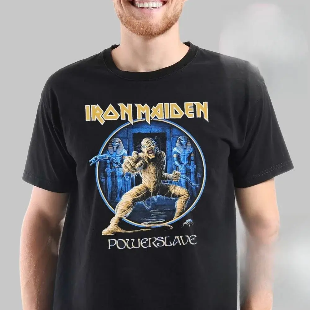 Koszulki motocyklowe zespołów heavy metal dla mężczyzn i kobiet, krótkie rękawy, modny top, casualowa marka, retro hip-hop, letnia czysta bawełna.