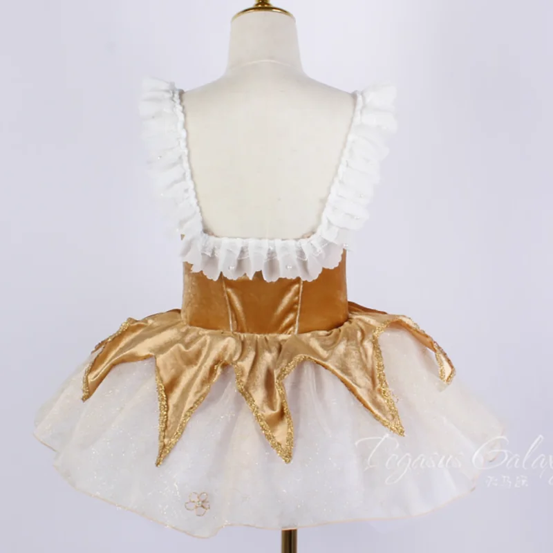Kinderen meisjes professionele kinder balletvoorstelling maillots gymnastiek tutu bodysuit ballet outfit voor danskostuum rokken