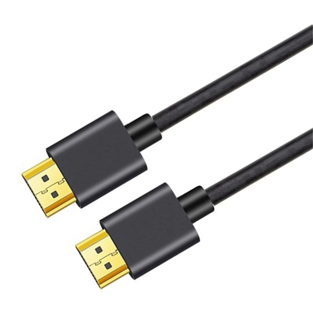 Kabel definisi tinggi paduan aluminium kompatibel hdmi 2k.4k 2.0 ultra-tipis untuk TV, laptop, proyektor, ps3 ps4 cab