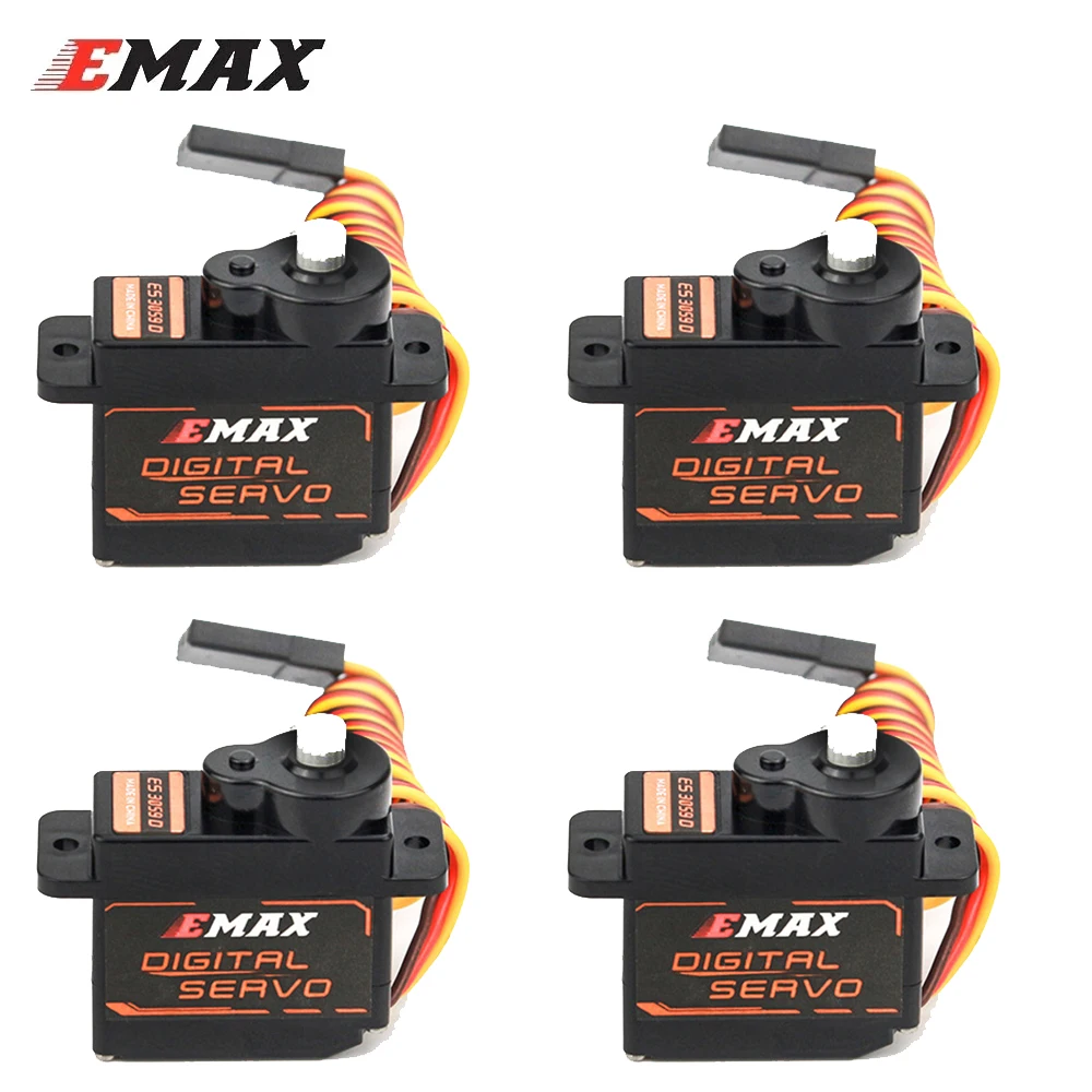 EMAX ES3059D 9g Plastic Gear Digital Servo for RC Model Car Boat Helicopters Robot Fixed Wing Airplane