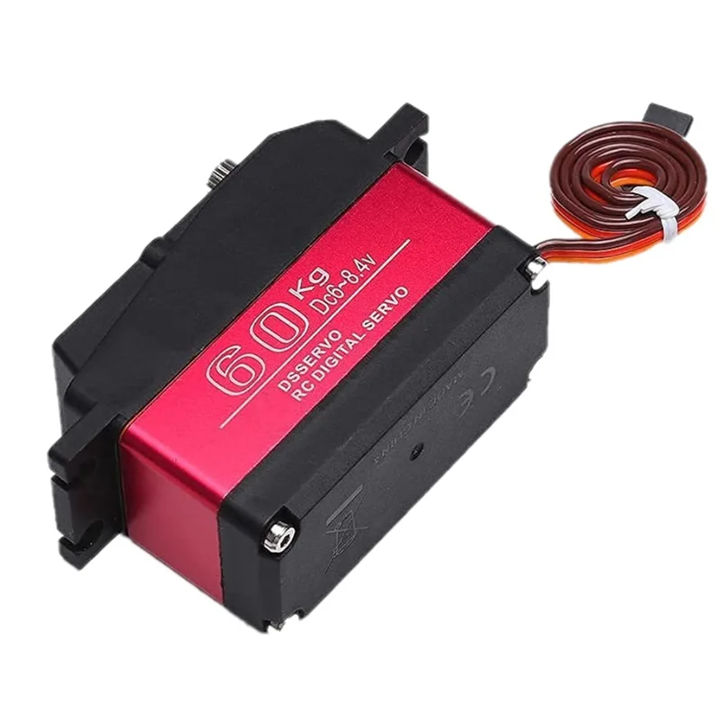 YSUN-3X Hoog koppel Waterdicht 60 kg 180 °   DS5160 Metal Gear Digitale Servo Voor RC Robot Auto 1/6 Axiale SCX6 1/5 Redcat HPI Baja