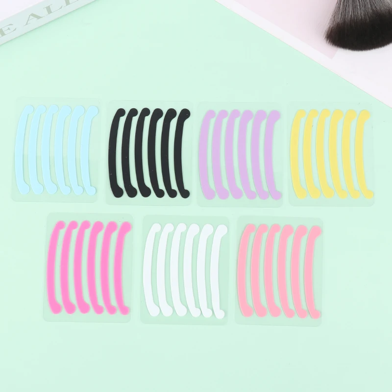 3Pair Eyelash Perm Silicone Eye Pads Eyelash Lash Lifting Curler Patch Lashes Rods Shield Lifting Applicator Makeup Tools