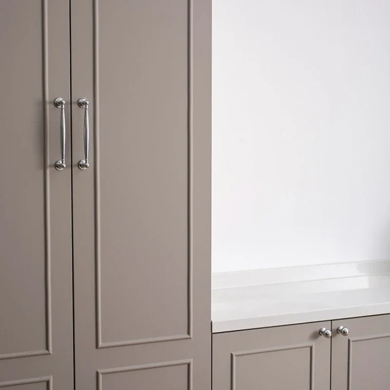 Messing-Chrom-Kleiderschrank-Türgriffe, französische Schubladenknöpfe, Küchenlagergriffe, Schrankknöpfe und -griffe für Möbel – Detail 16
