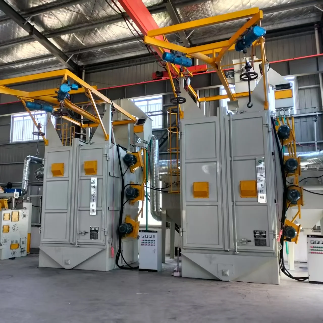 All-Round Abrasive Drum Type Shot Blasting Machine Portable Shot Blaster for Various Metal Surface Treatment Needs