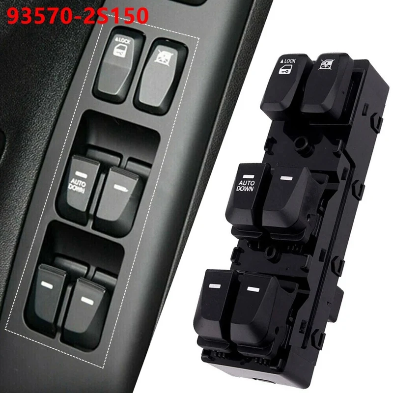 93750-2S150 93570-2Z000 Car Window Control Switch Panel For Hyundai Tucson 2010-2016 Window Lift Regulator Button