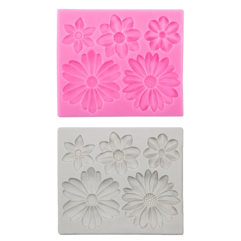 3D Silicone Flexible Mould Clay Resin Ceramics Candy Fondant Candy Chocolate Soap Mould Drop shipping image 2