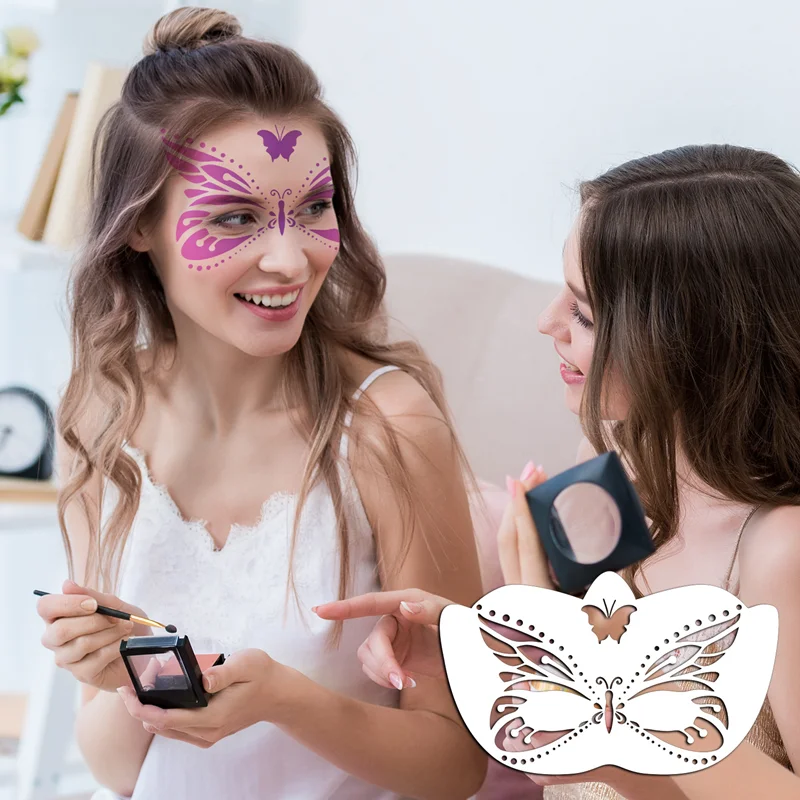 8 ชิ้น Face Skeleton ภาพวาดลาย - Beauty Makeup Kit For Kids บทวิจารณ์และราคา